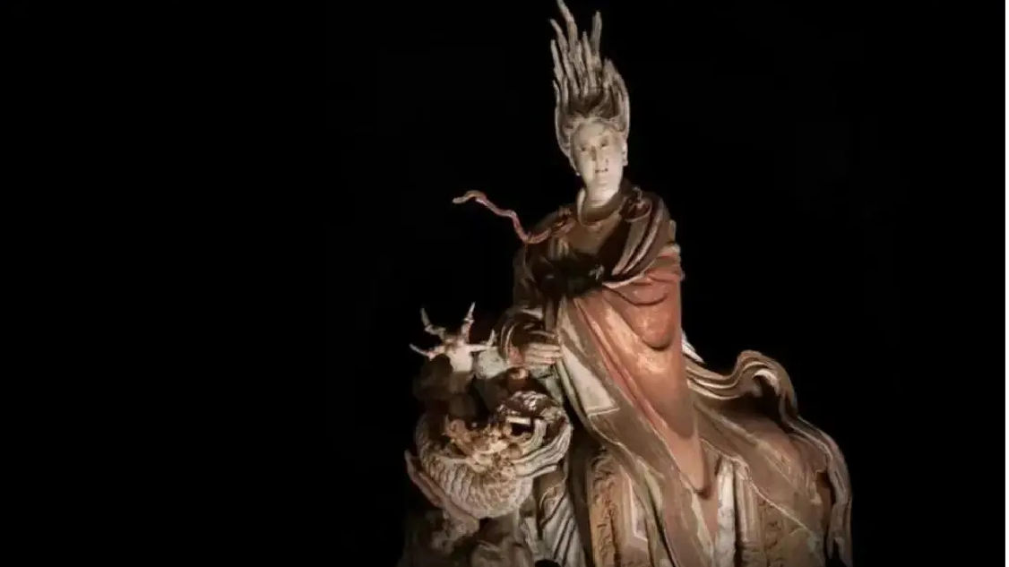 Golden Dragon of Neck Statue, Jincheng, Shanxi-2 Golden Dragon of Neck Statue, Jincheng, Shanxi-2